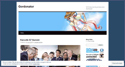 Desktop Screenshot of gordonator.com